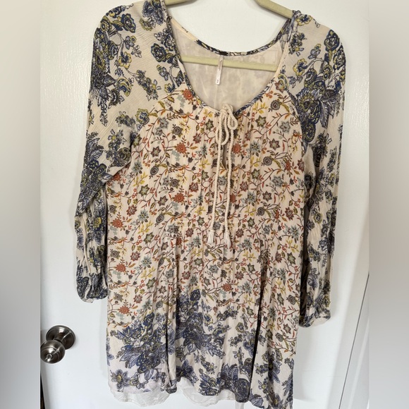 Free People Floral Bohemian Dress - Picture 1 of 9
